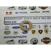 WASHER,FLAT-5/16X.625X.063 Z&Y